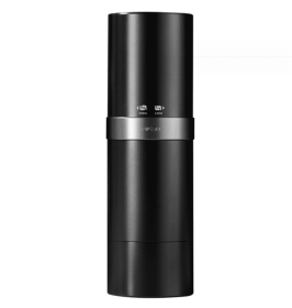 Portable coffee bean grinder texture Classic car wireless grinding 25 cup bean bin capacity 25g 5600mAh Mini charging automatic grinding cone knife 48 (PSNKM10Gray: PSNKM10Black)